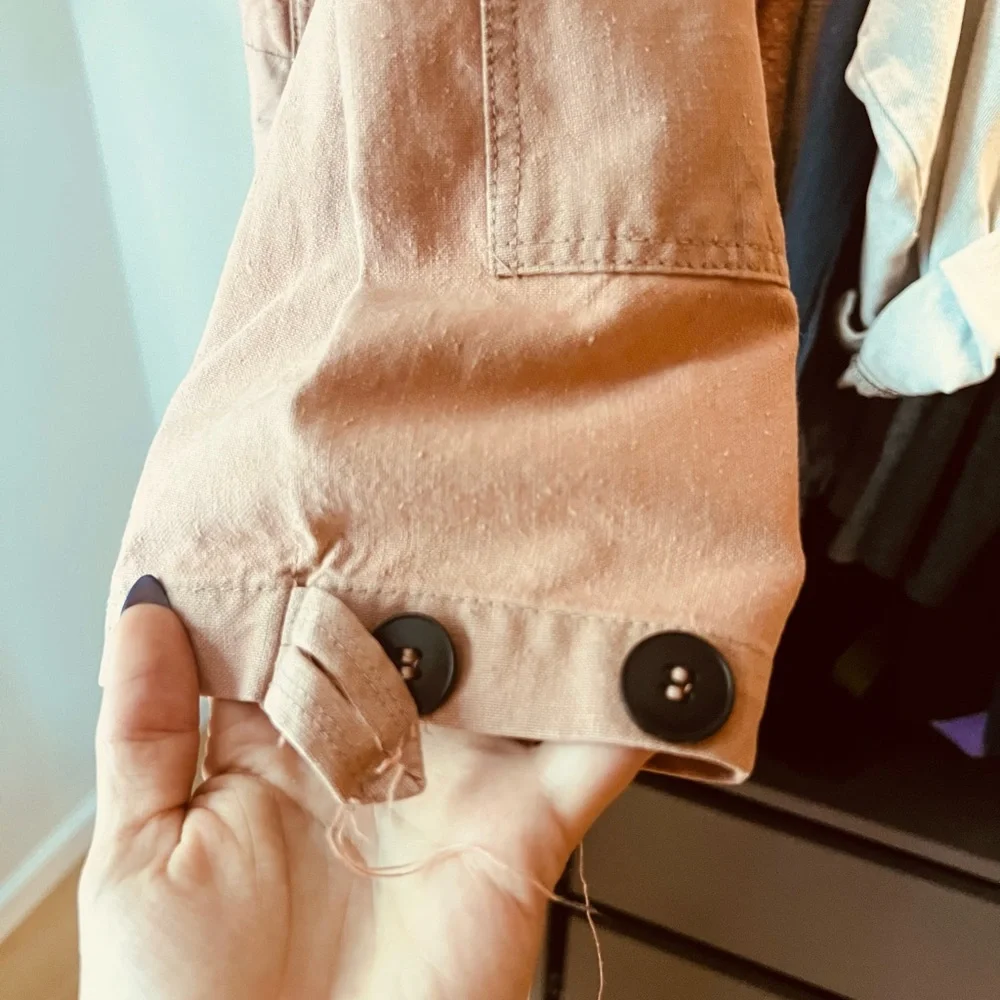 INTENTIONALLY BLANK Pink Utility Jumpsuit - Picture 11 of 16